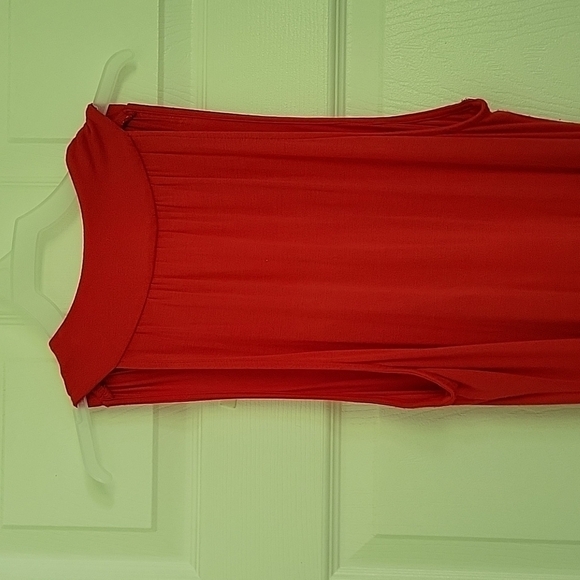 RED MOTHERHOOD MATERNITY maxi dress, Medium size, long dress - Picture 5 of 5
